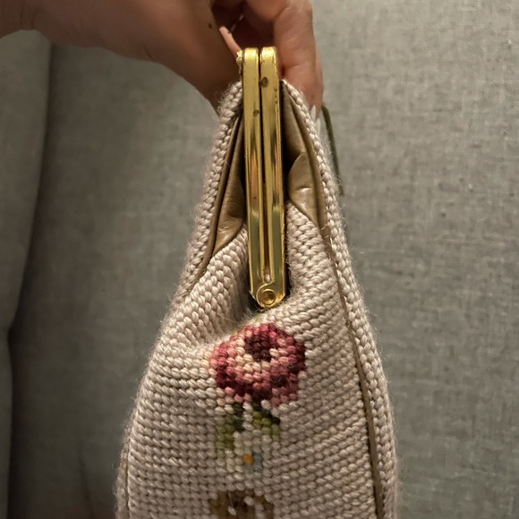 Vintage Needlepoint Purse - Picture 8 of 11